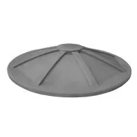 крышка для купели шишка пластик 1700 мм цвет серый