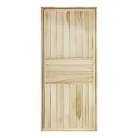 дверь промо эконом (осина) 170х70, глухая банный эксперт