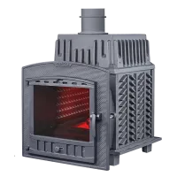 печь для бани gfs 25 ураган зк (короб/дверца для пара/труба стартовая/сетка на печь)