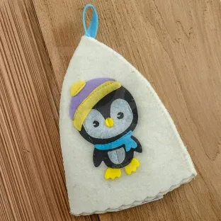 шапка банная с аппликацией "ляля"