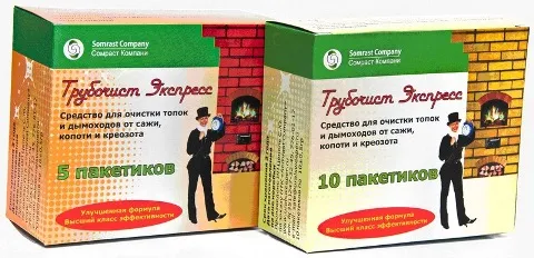 средство для очистки дымоходов "трубочист экспресс" (5шт по 30г), добрыня