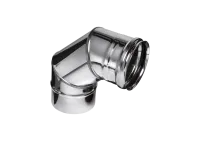 колено феррум угол 90° нержавеющее (430/0,5мм) ф300