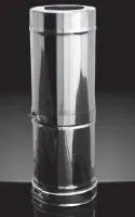 дымоход craft телескоп нержавеющий (316/0,5) ф110 l=0,55-0,95м