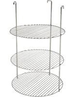 решетка экотандыры для тандыра 3-х ярусная средняя d 24 см