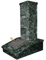 облицовка на трубу gfs гром 80 президент 180х790 серпентинит 3 яруса под шибер