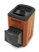 печь для бани тмф компакт 2017 inox дверца антрацит терракота.