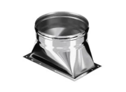 переход craft на сэндвич нержавеющий (316/0,8/304/0,5) ф115/200 по воде, cerablanket черный