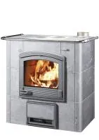 печь-камин tulikivi harmaja htu classic с духовкой (правое верхнее)