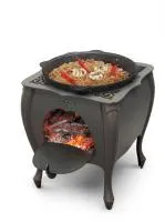 печь под казан тмф зухра черная бронза 