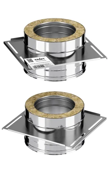 площадка craft опорная сквозная нержавеющая (316/304+201/1,5) ф130х230